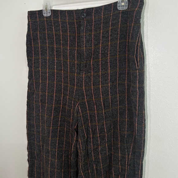 Madewell Enbrook plaid wide leg pants - Picture 3 of 8